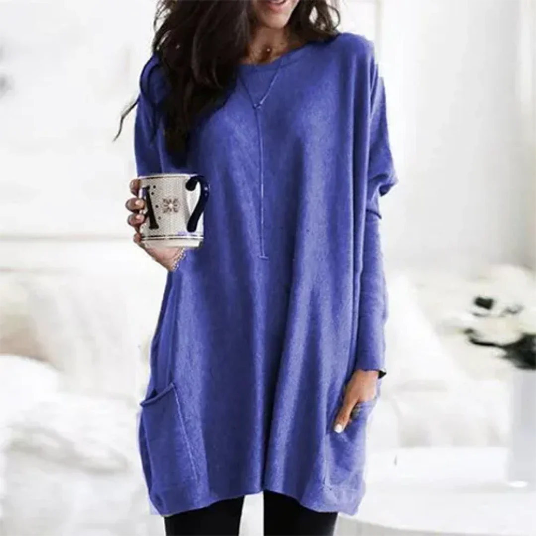 Aylen | Damen Lange Pullover | Warme