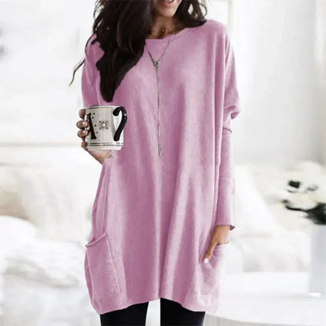 Aylen | Damen Lange Pullover | Warme