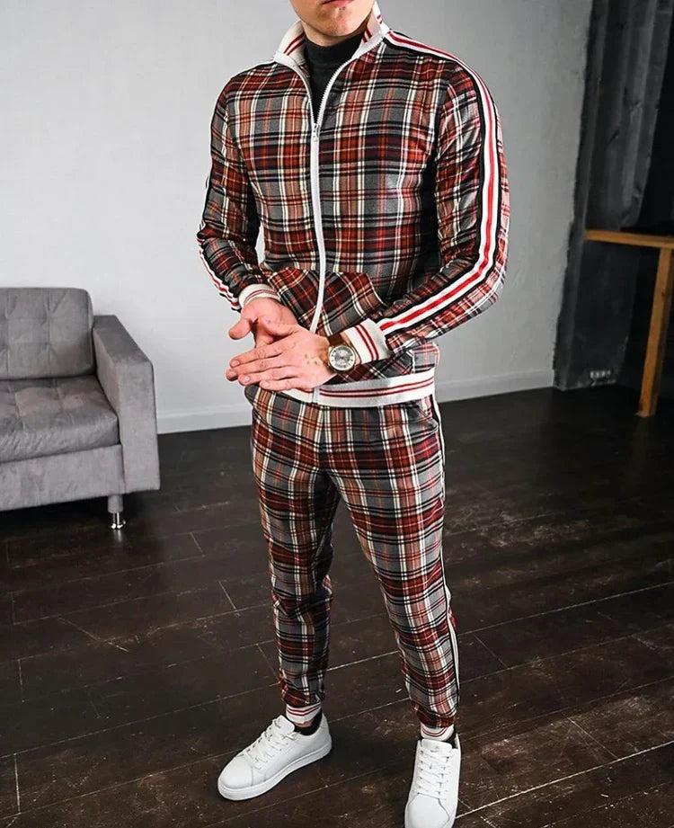 Winterjacke und Hosen-Set für Männer