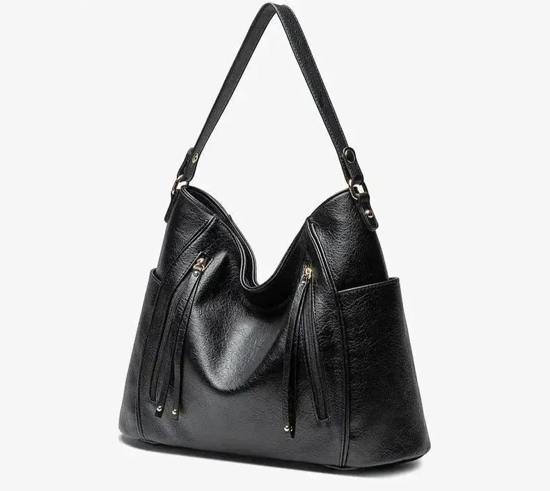 Blanches Eleganz | Luxuriöse Ledertasche