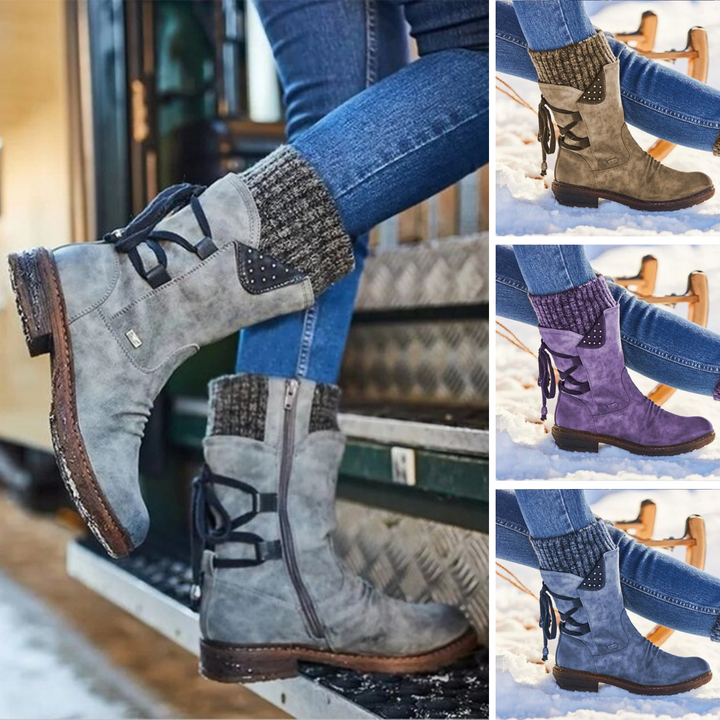 Clara™ - Bequeme warme orthopädische Schneestiefel