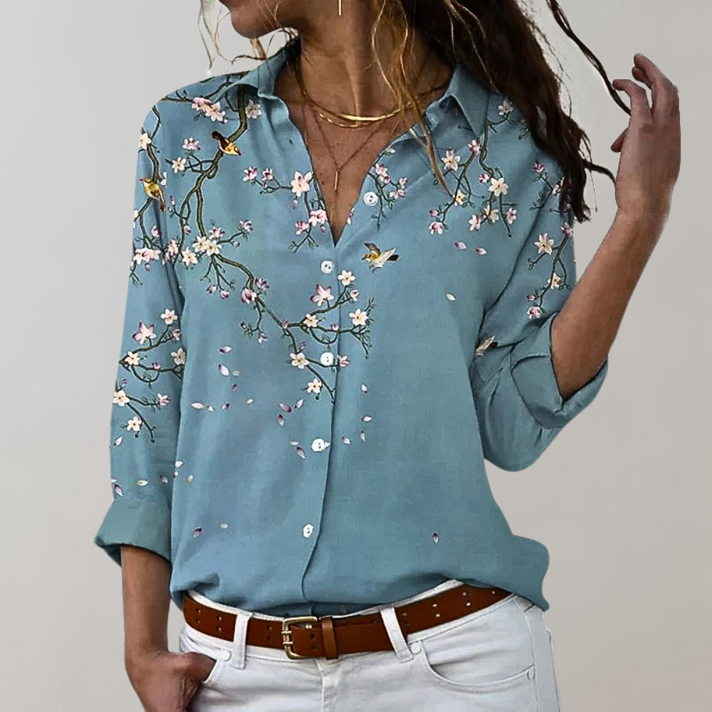 Elegante Damenbluse - Waltraud