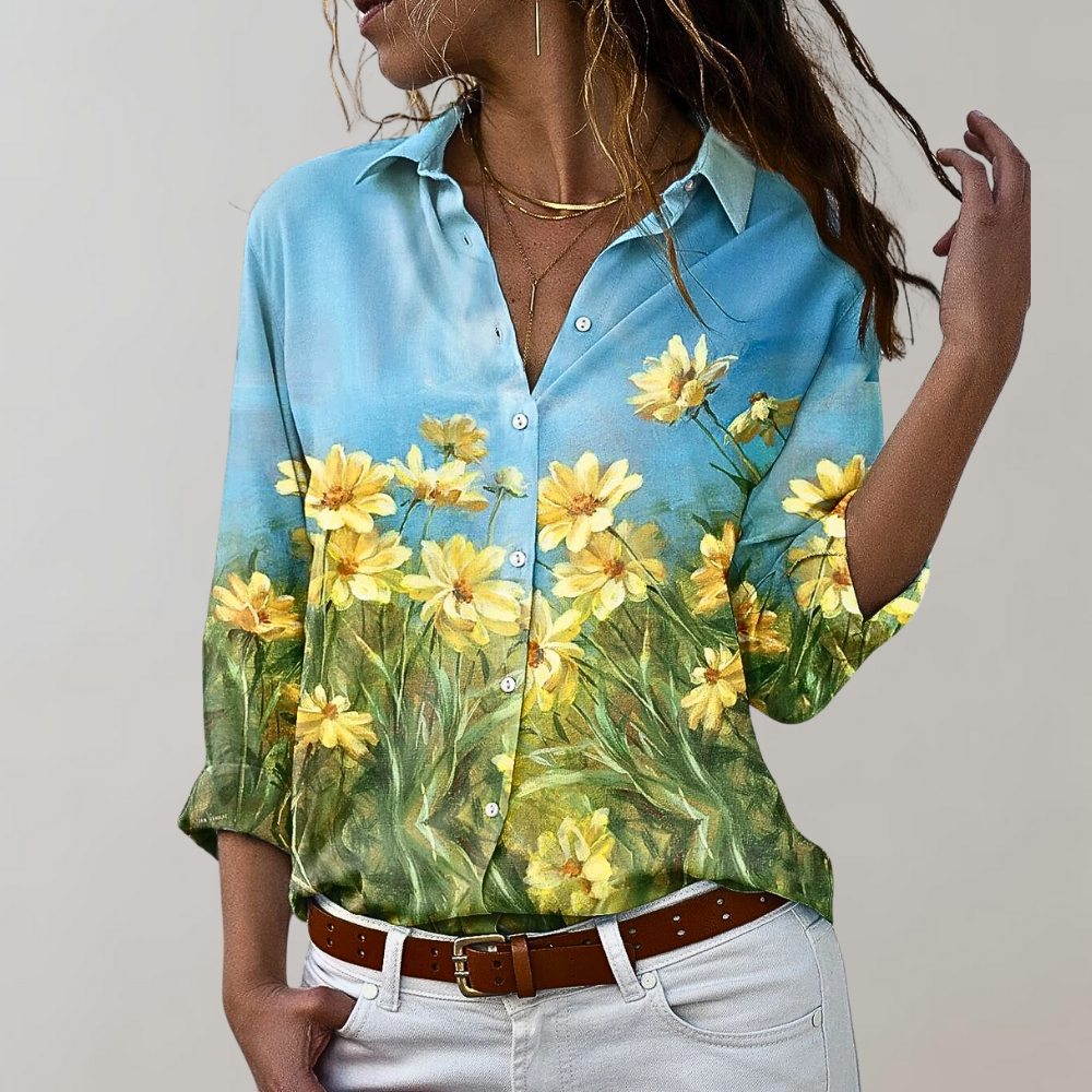 Elegante Damenbluse - Waltraud