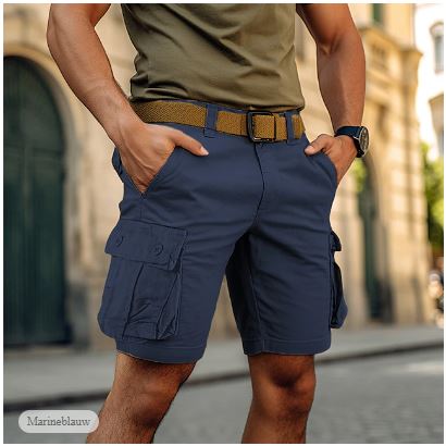 Cargoshorts Herren Sommer atmungsaktiv elegant – Vanturo