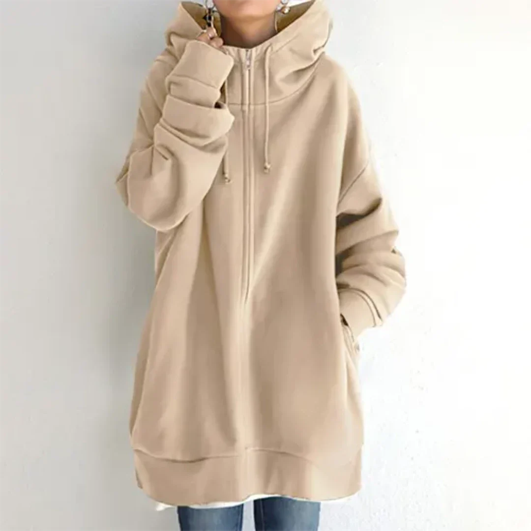 Daliani | Damen Übergroß Kapuzenpulli | Lange