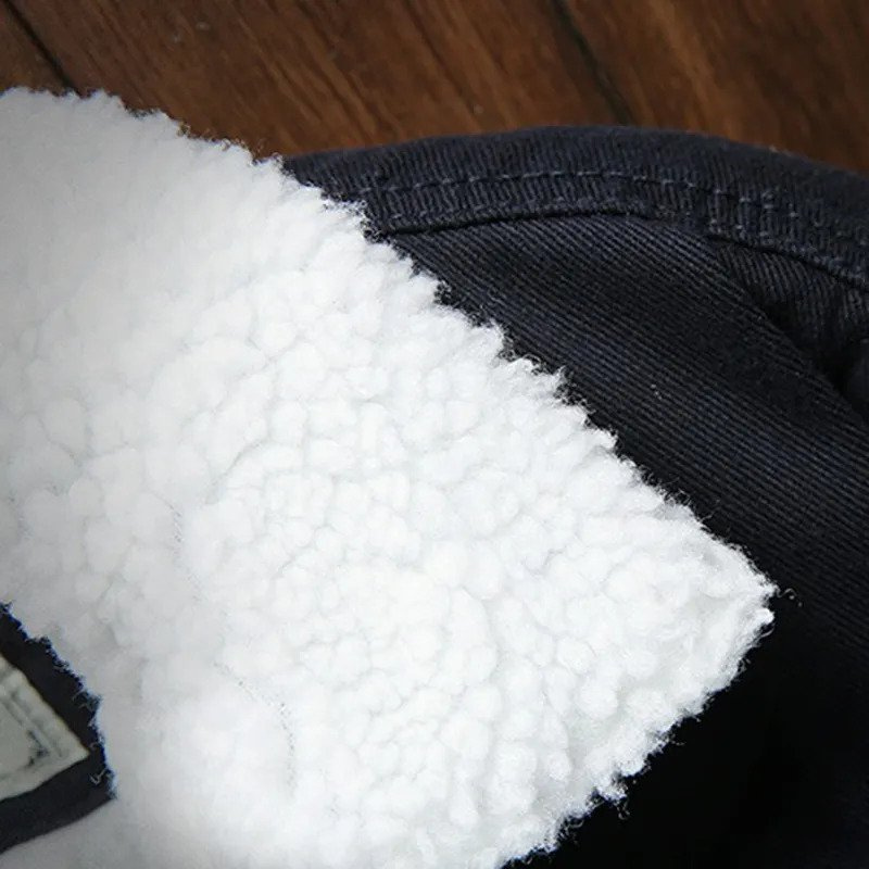 Essentials Jeansjacke | Winterjacke für Männer mit Fleecefutter