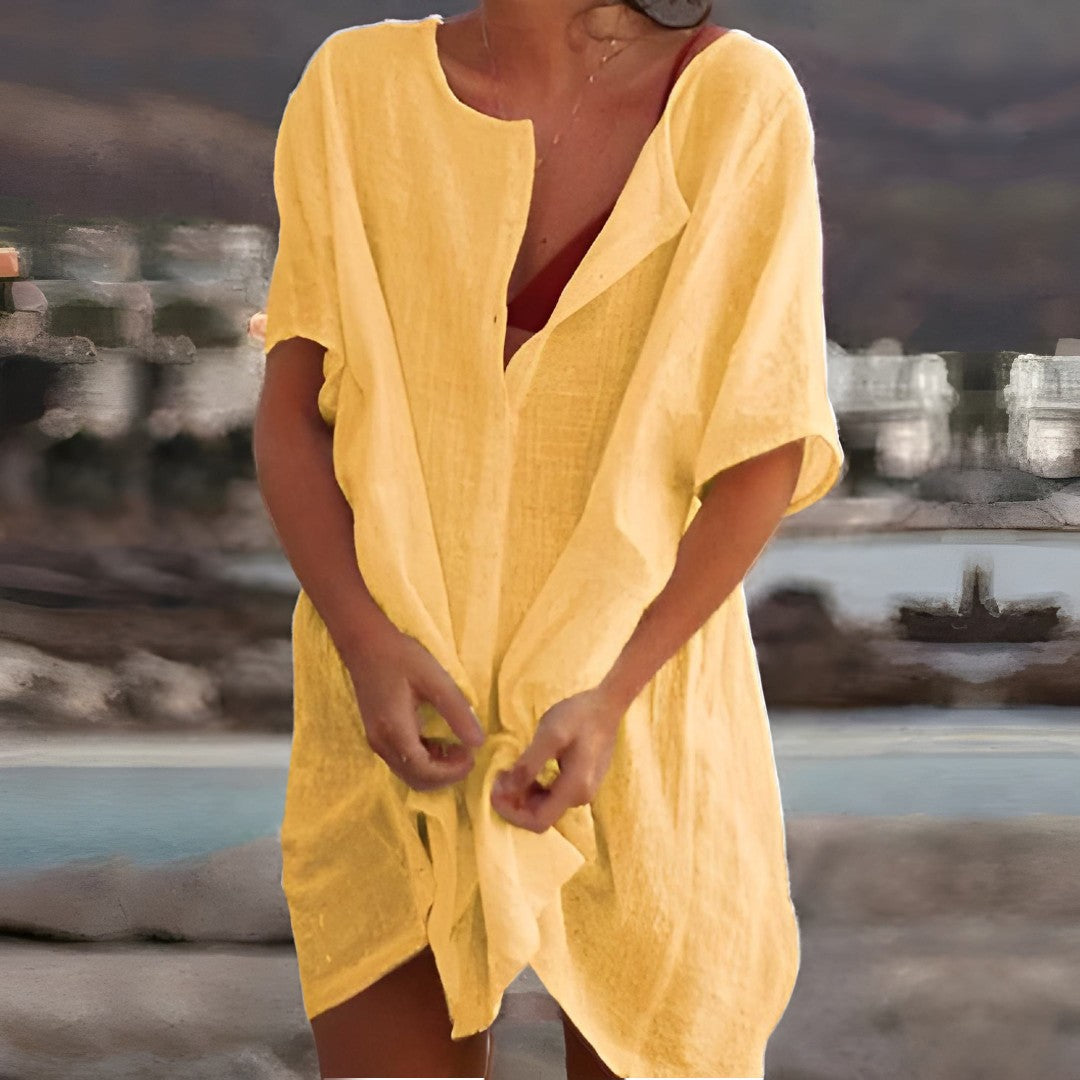Carola™ | Schlankes Sommerkleid aus Baumwolle