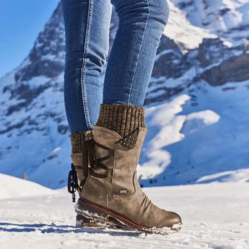 Clara™ - Bequeme warme orthopädische Schneestiefel