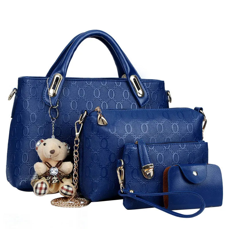 Mia™ - Neues stylisches vierteiliges Handtaschen-Set