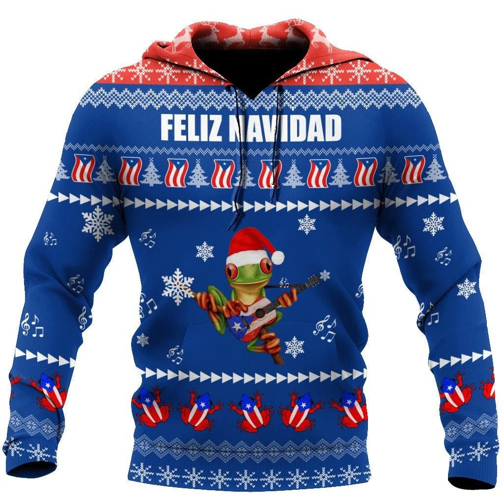 Weihnachts Winter-Kapuzenjacke für Männer