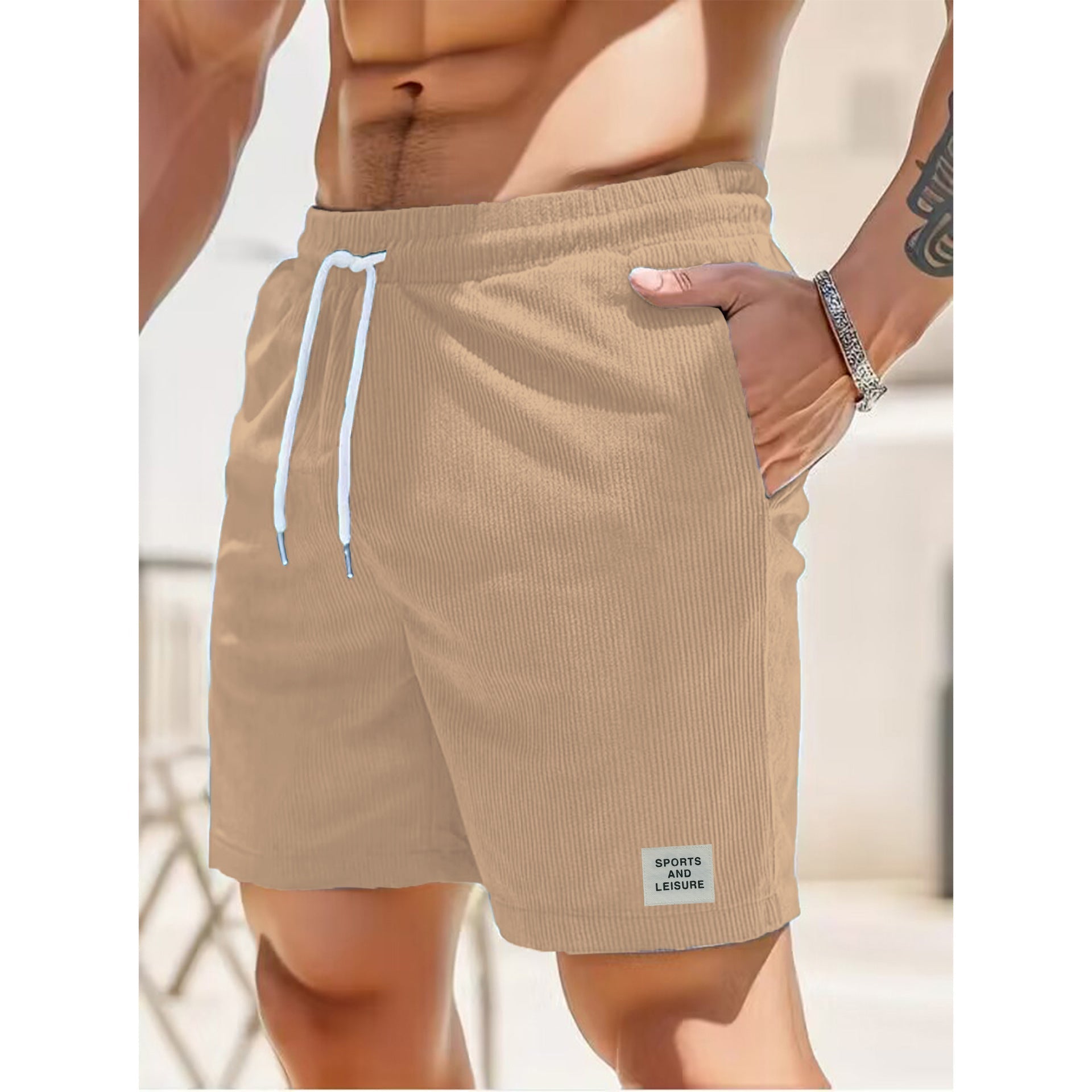 Gestreifte Shorts Herren Sommer leicht stilvoll – Calvoro