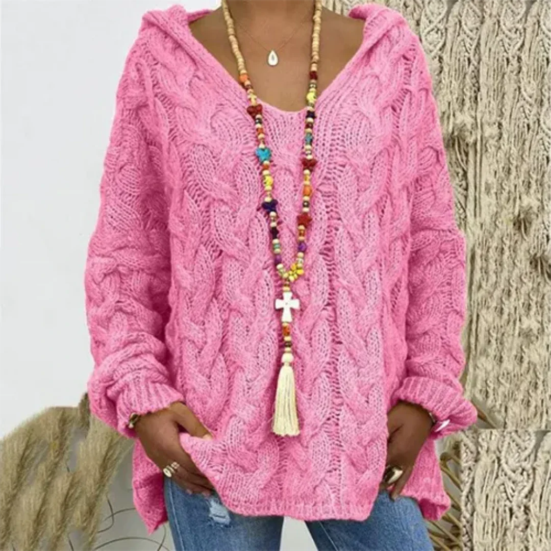 Kimora | Damen Strick Pullover | Bequeme