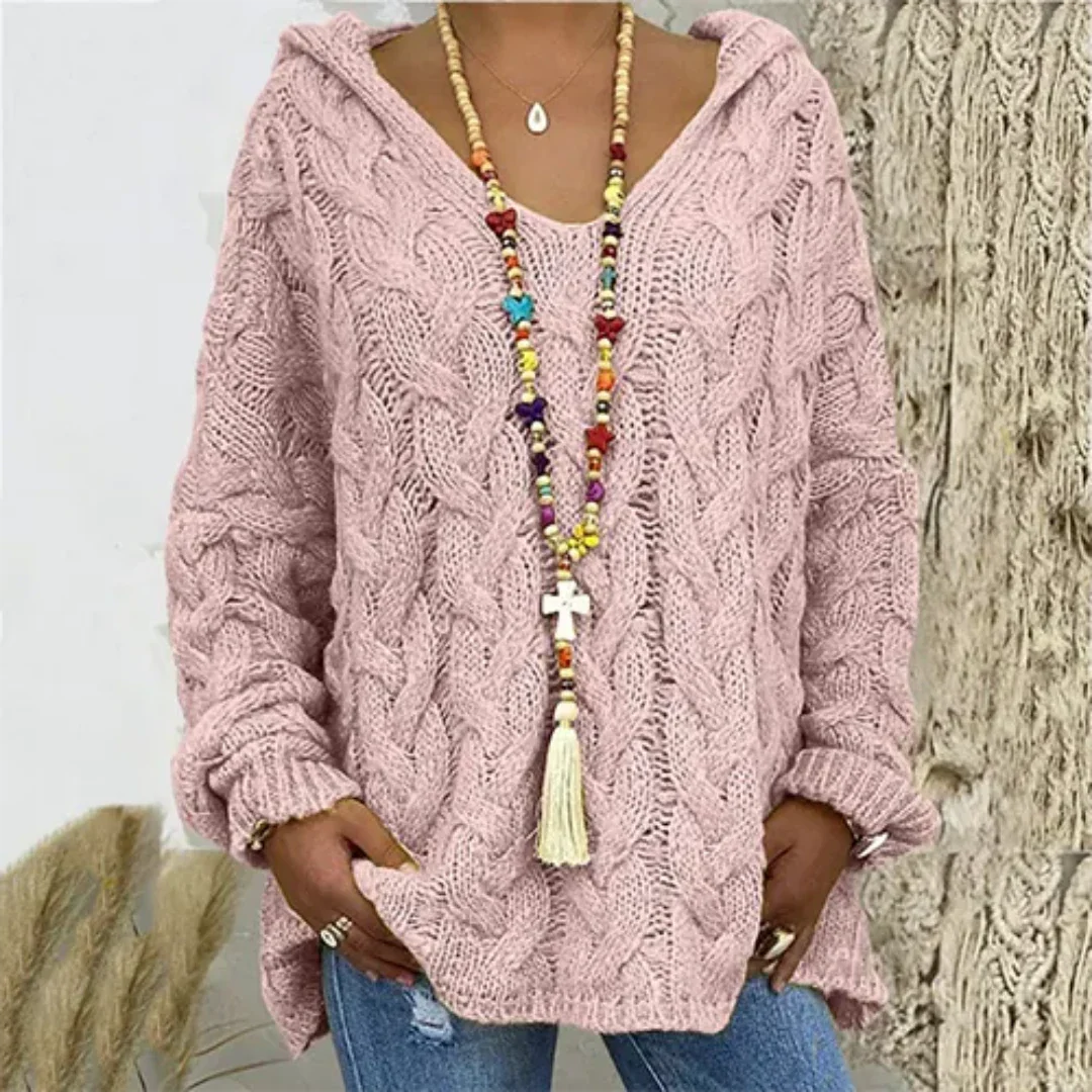 Kimora | Damen Strick Pullover | Bequeme