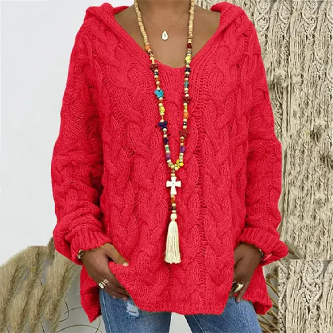 Kimora | Damen Strick Pullover | Bequeme