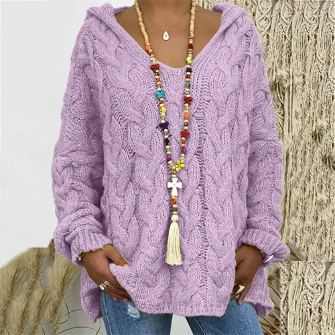 Kimora | Damen Strick Pullover | Bequeme