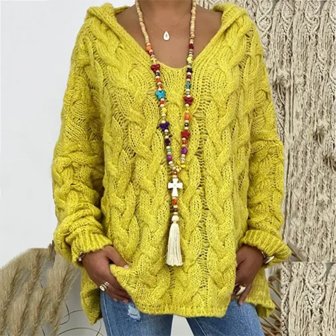 Kimora | Damen Strick Pullover | Bequeme