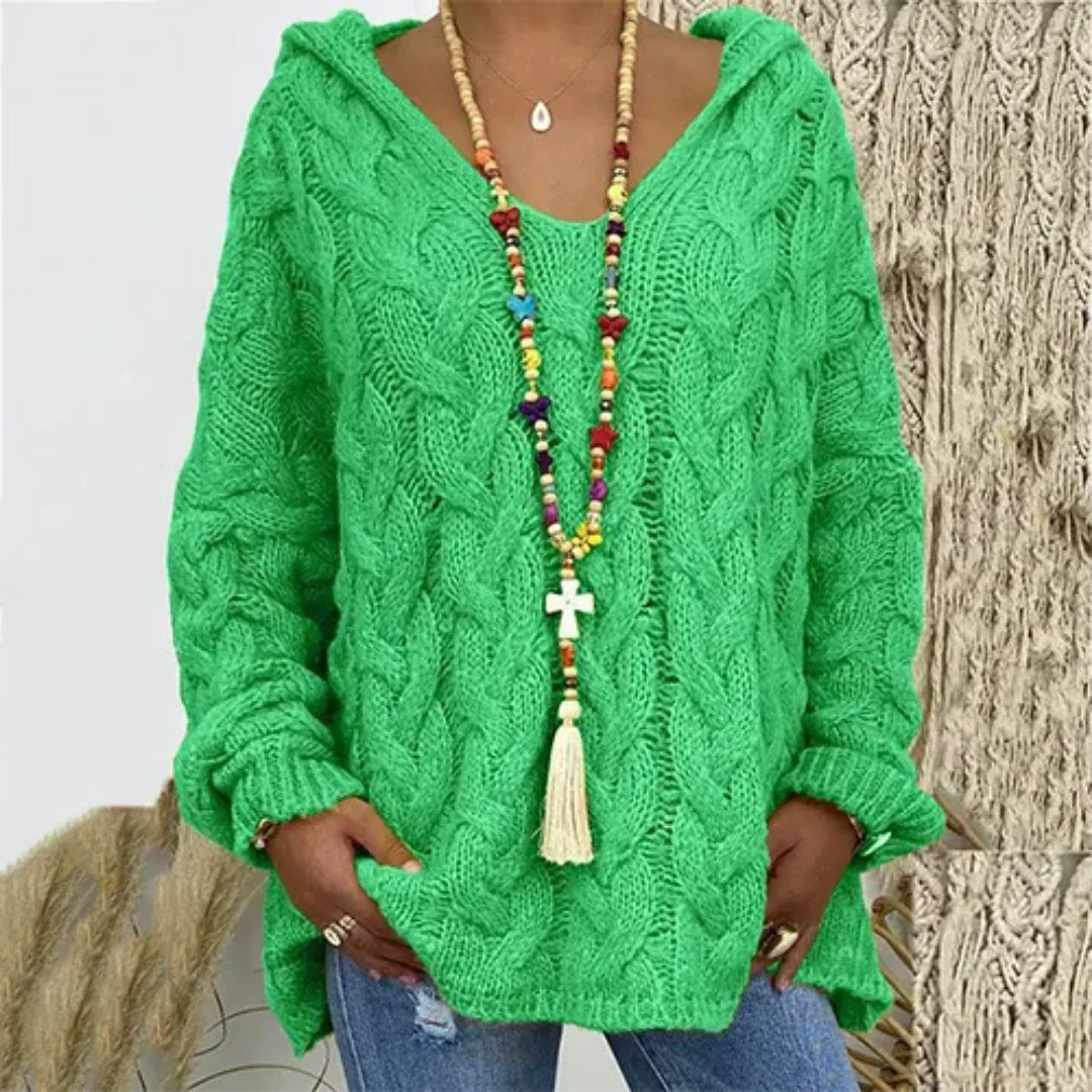 Kimora | Damen Strick Pullover | Bequeme
