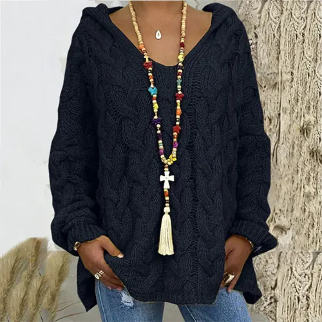 Kimora | Damen Strick Pullover | Bequeme