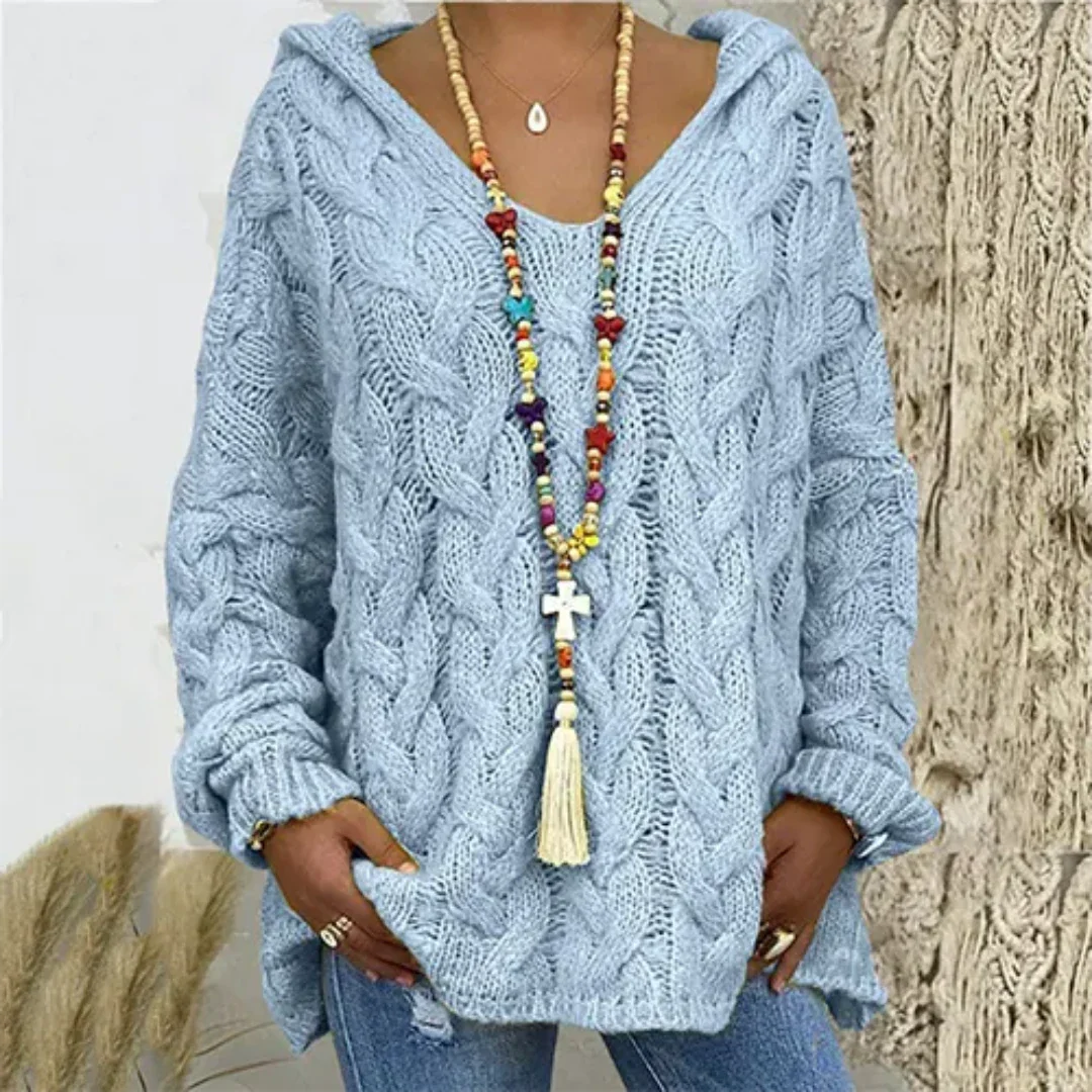 Kimora | Damen Strick Pullover | Bequeme