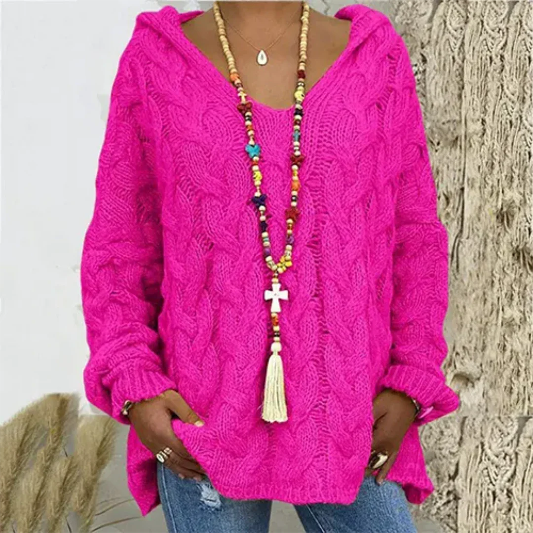 Kimora | Damen Strick Pullover | Bequeme