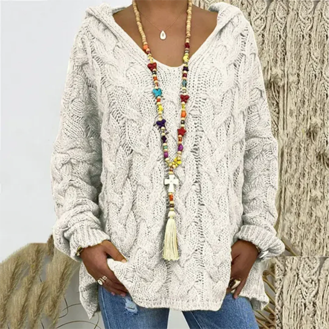 Kimora | Damen Strick Pullover | Bequeme