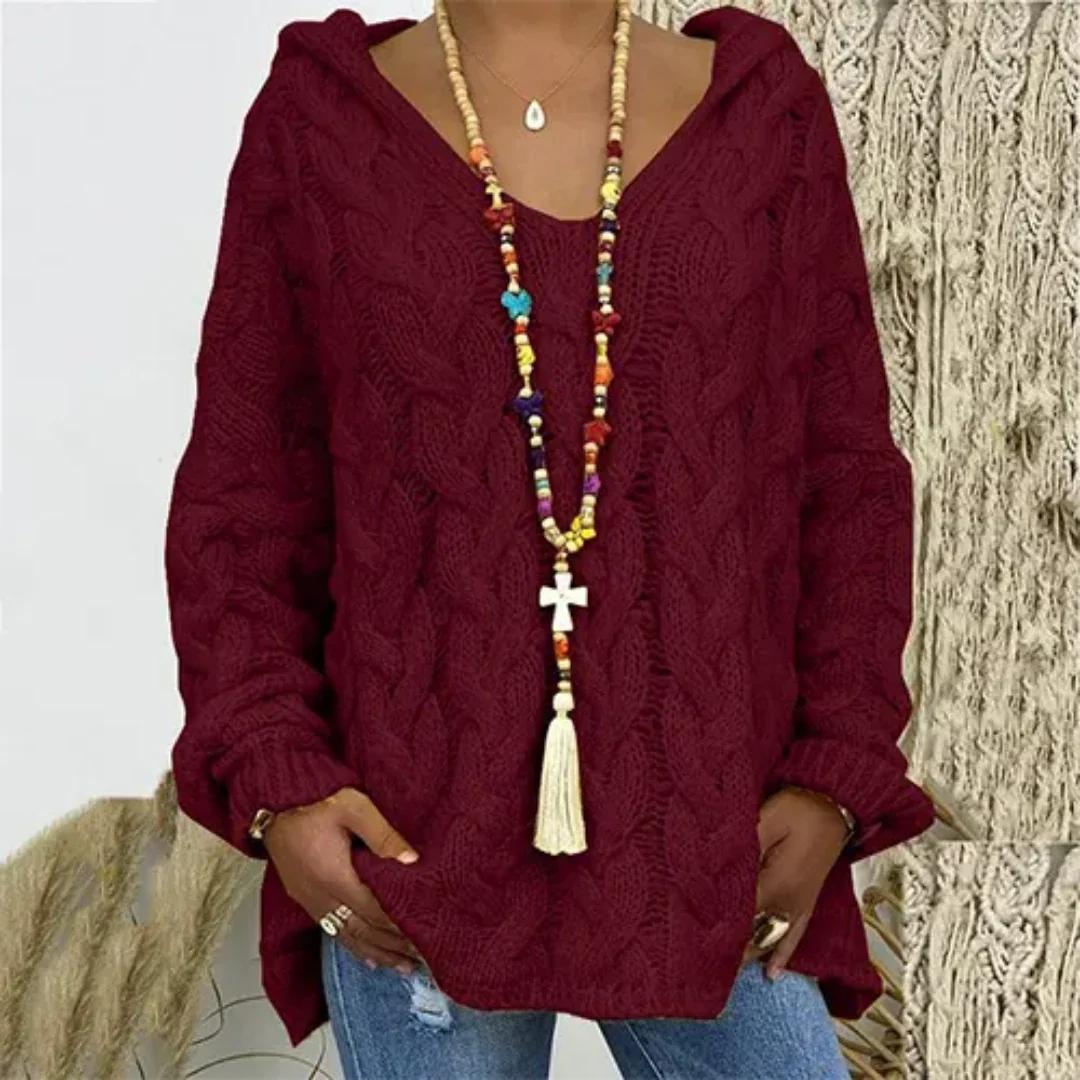 Kimora | Damen Strick Pullover | Bequeme