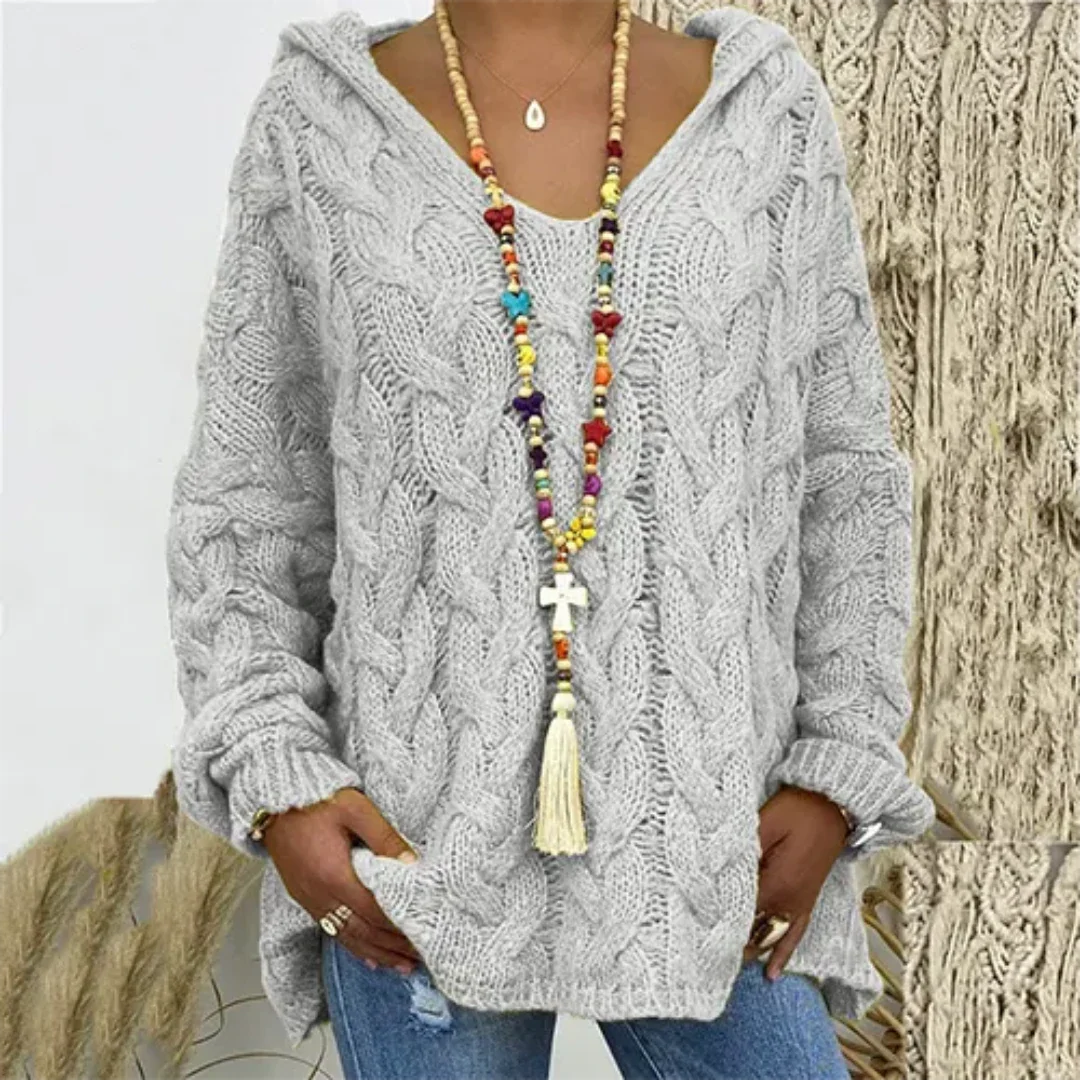 Kimora | Damen Strick Pullover | Bequeme