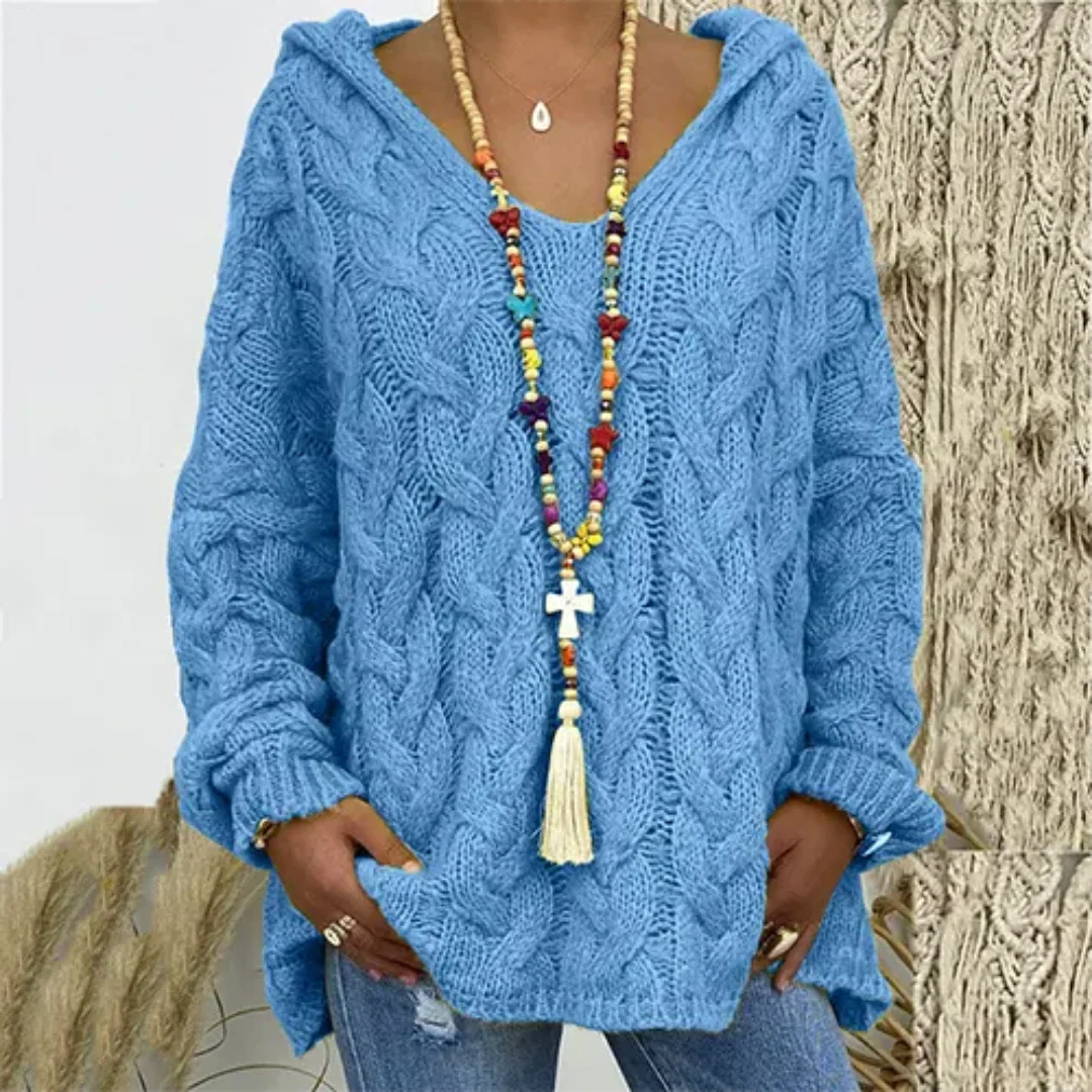 Kimora | Damen Strick Pullover | Bequeme