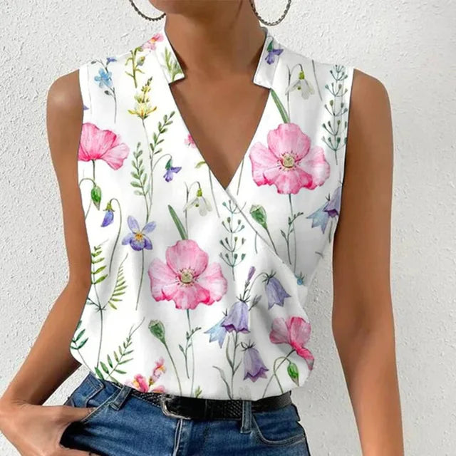 Elegante Damenbluse für Sommer und Alltag – Anja