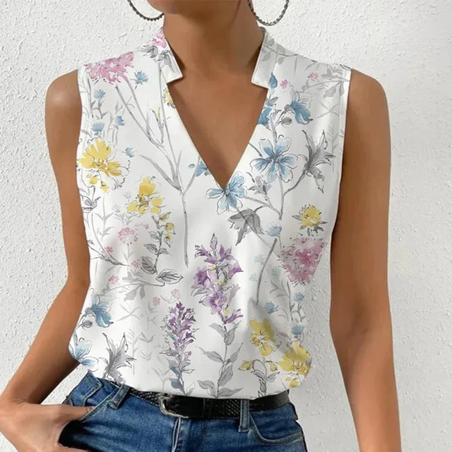 Elegante Damenbluse für Sommer und Alltag – Anja