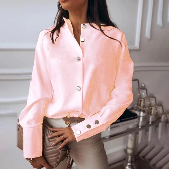 Damen-Bluse mit elegantem Schnitt für Büro & Freizeit – Amelie