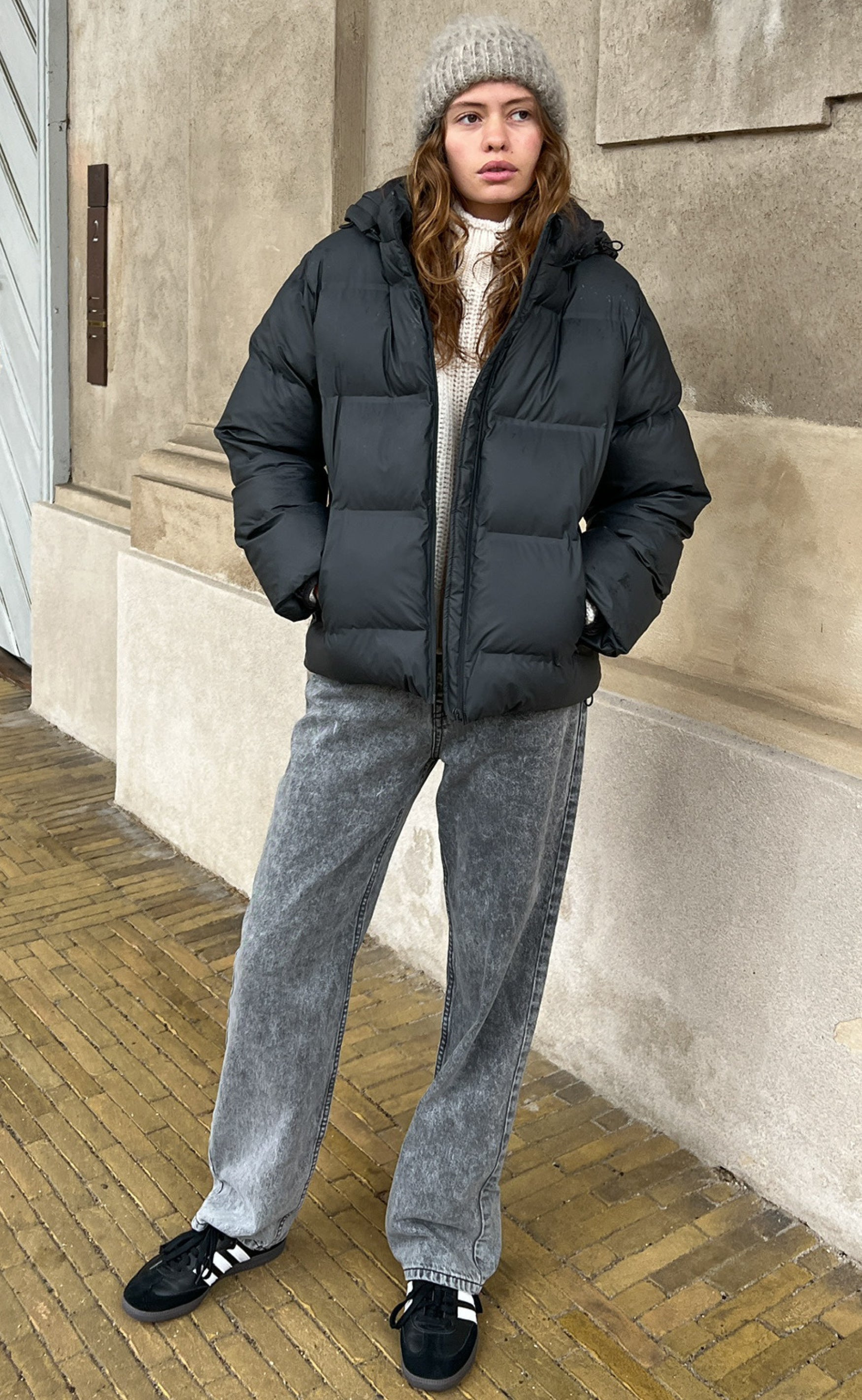Damen Daunen Winterjacke für Herbst/Winter