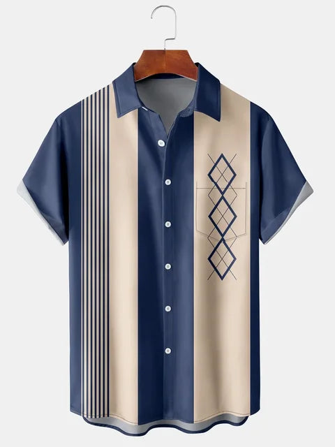 Blaues Hawaiihemd - Kai