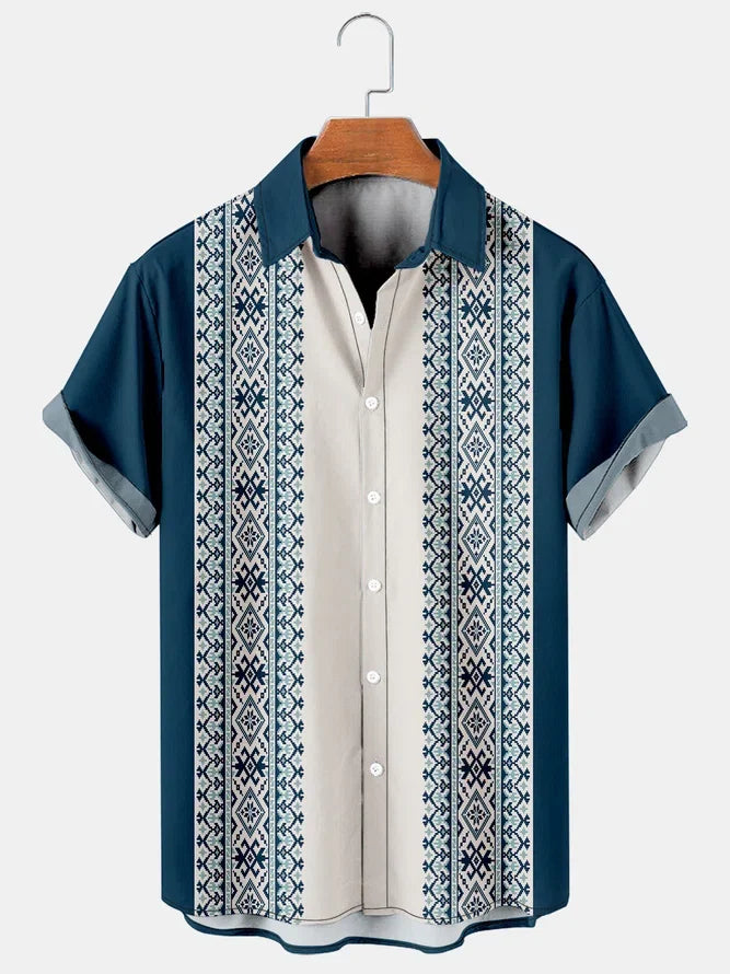 Blaues Hawaiihemd - Kai