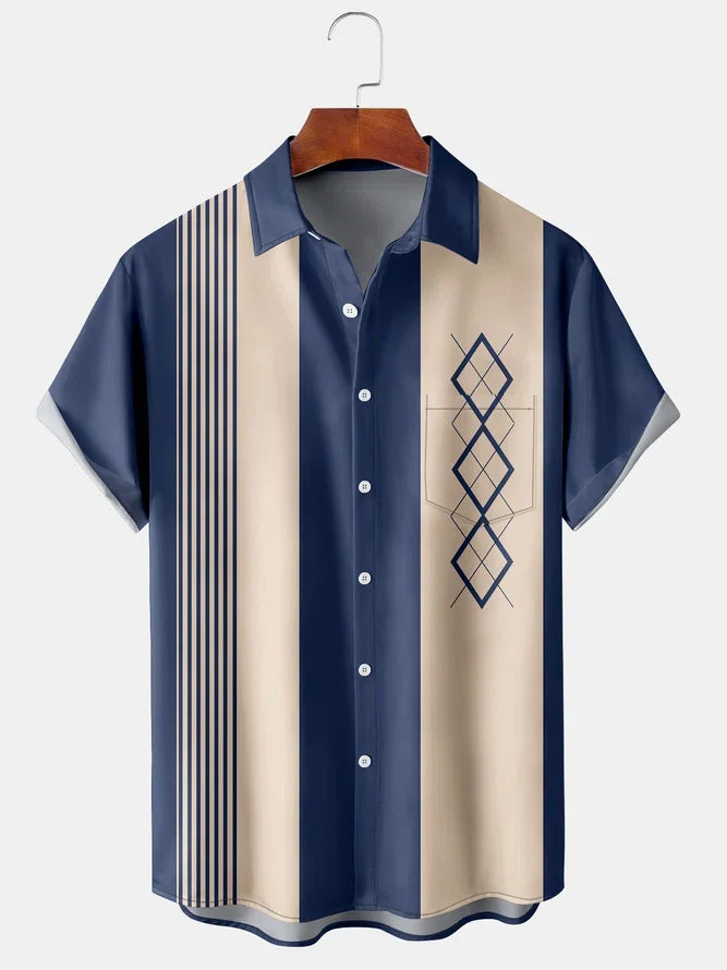 Blaues Hawaiihemd - Kai