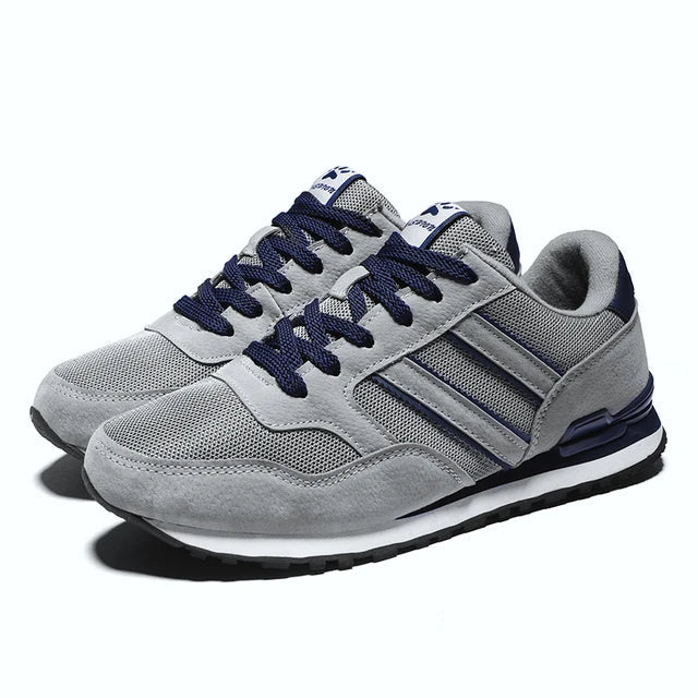 Graue Atmungsaktive Sneaker - Noah