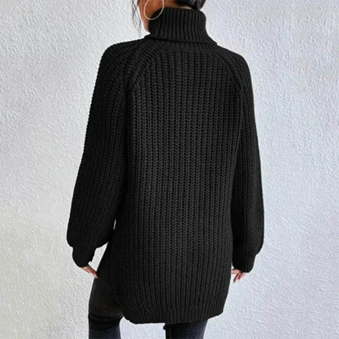 Noria | Damen Winter Warme Pullover | Rollkragen
