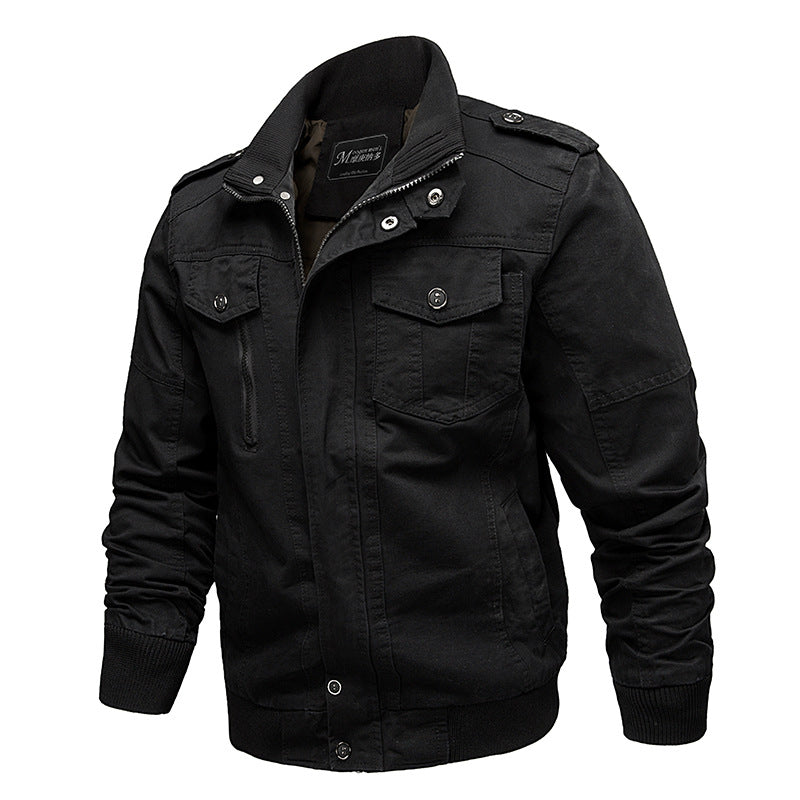 Tobias - Plüsch-Baumwolljacke für Herren