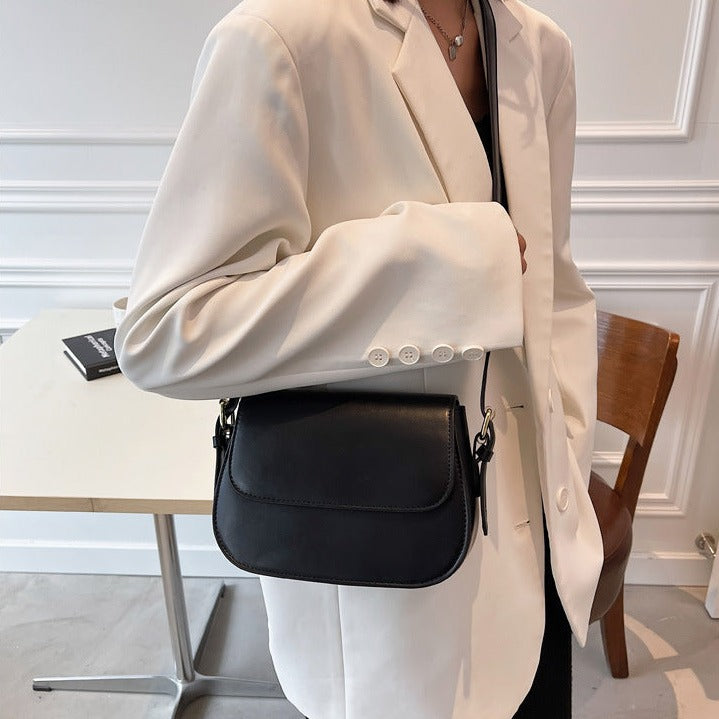 Nina™ - Handgefertigte stilvolle Umhängetasche aus Leder