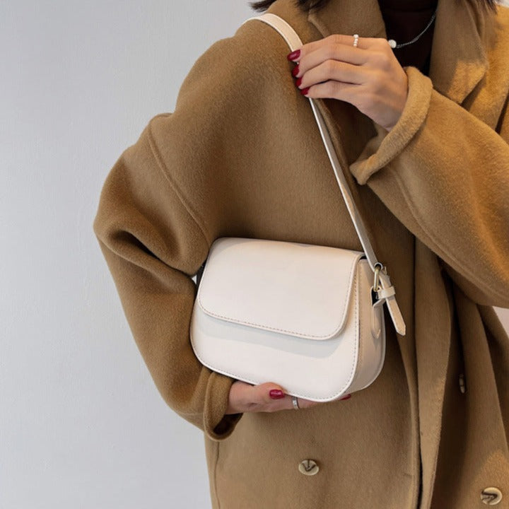 Nina™ - Handgefertigte stilvolle Umhängetasche aus Leder