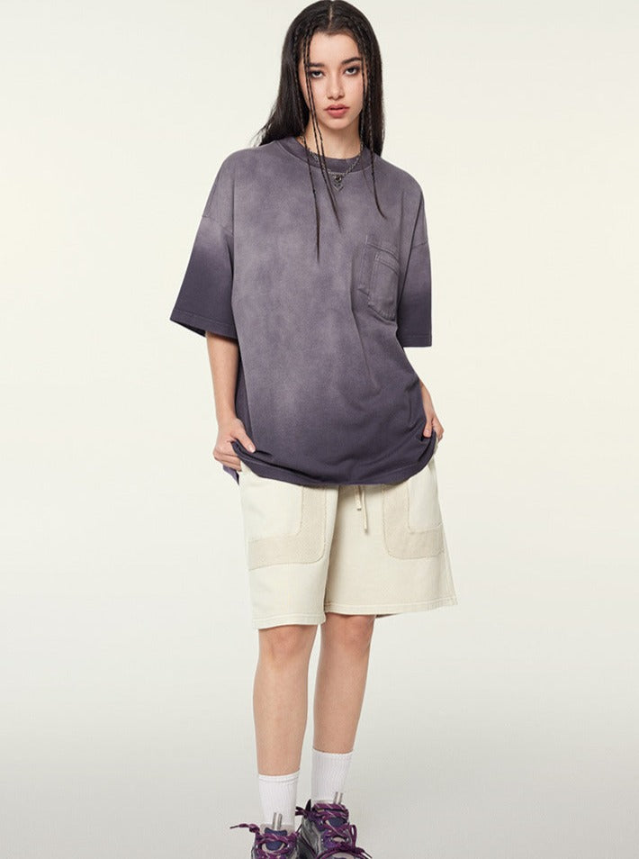 Beige Retro Street Modische Shorts