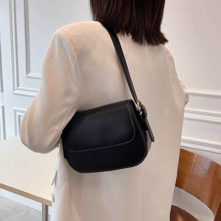 Nina™ - Handgefertigte stilvolle Umhängetasche aus Leder