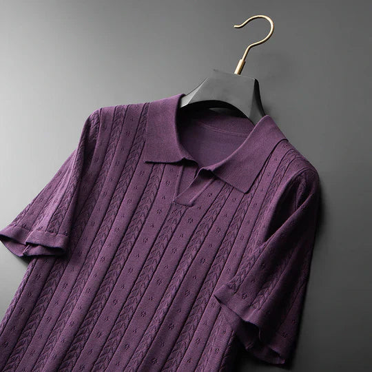 Elegantes Strickpolo für jeden Anlass – Lasse