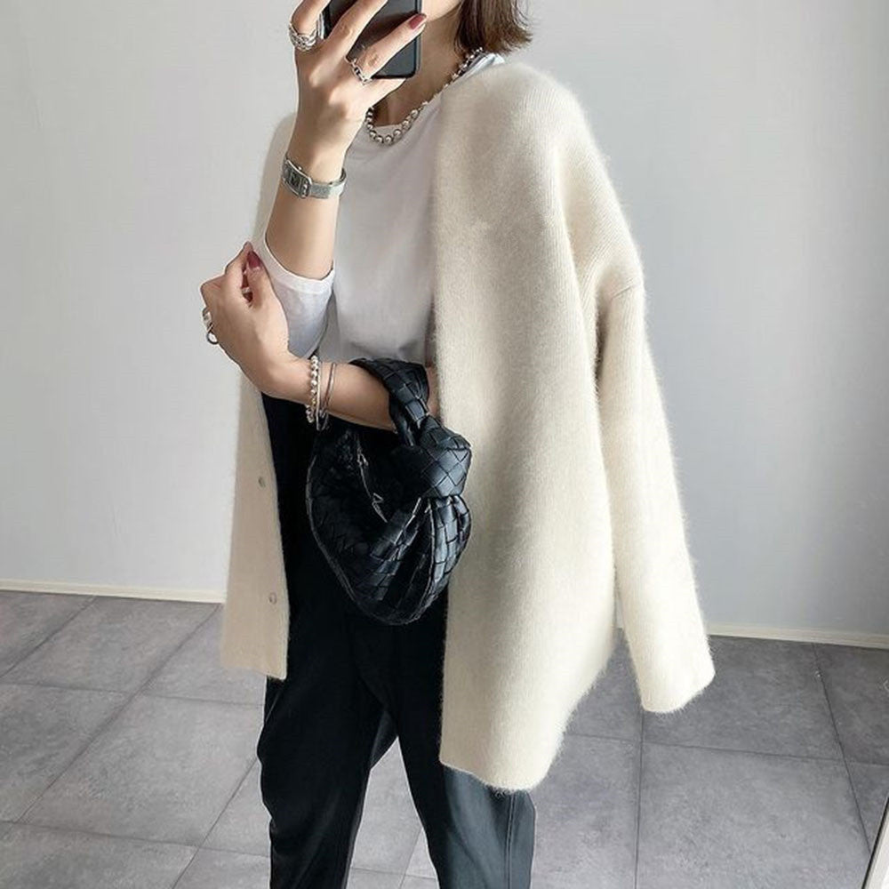 Gunnel™ | Elegante Oversized Strickjacke