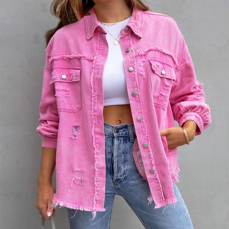 Jeanette - Trendige Jeansjacke für Frauen