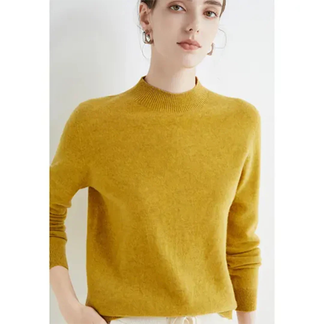 Oliya | Damen Strick Pullover | Warme