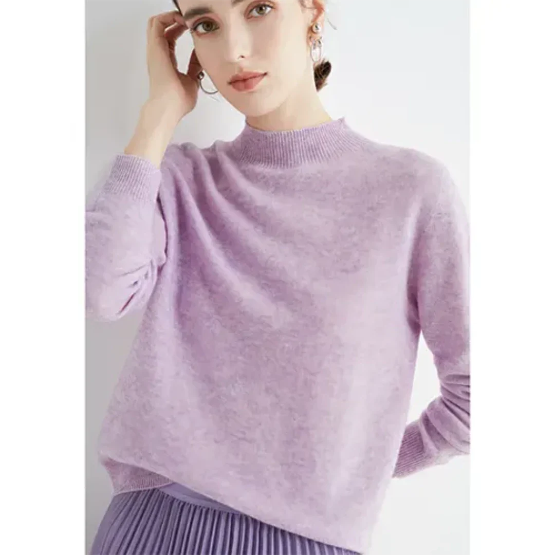 Oliya | Damen Strick Pullover | Warme