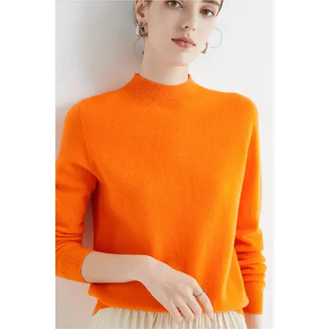 Oliya | Damen Strick Pullover | Warme