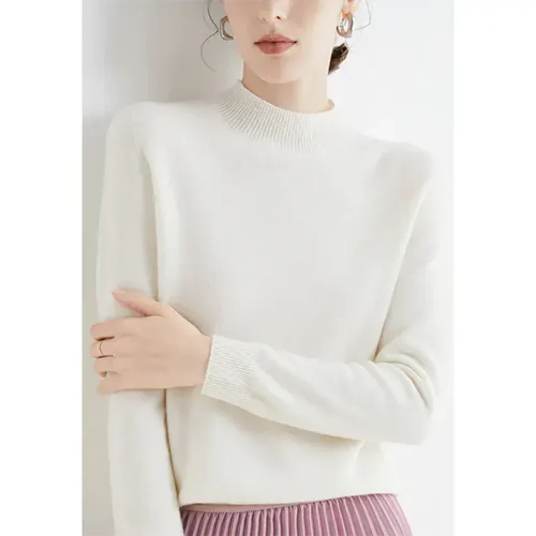 Oliya | Damen Strick Pullover | Warme