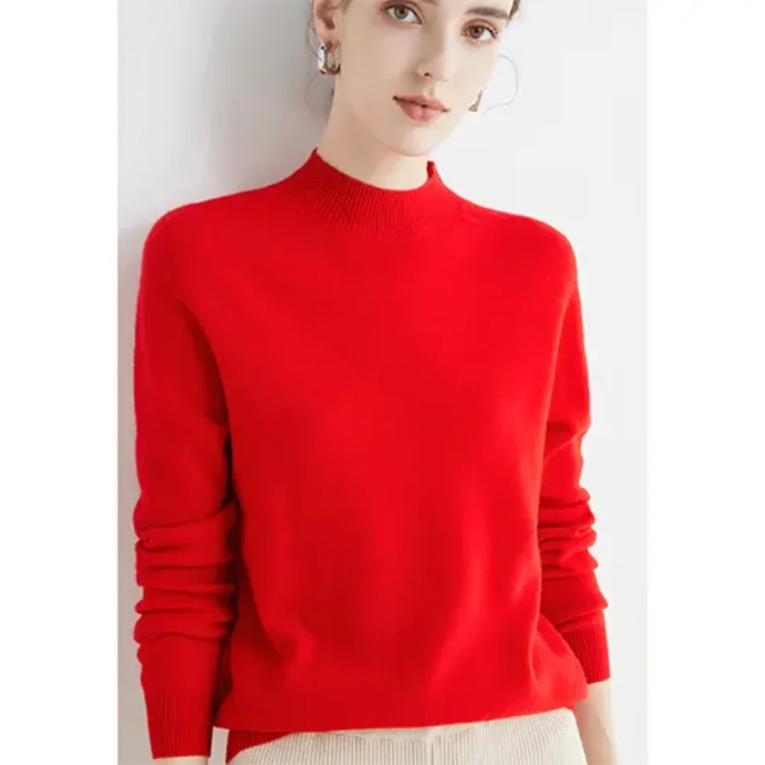 Oliya | Damen Strick Pullover | Warme